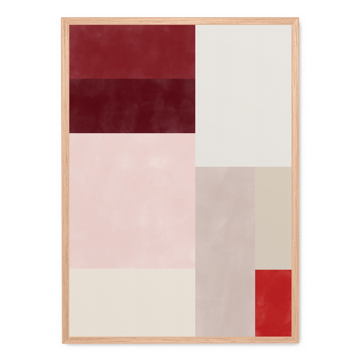 red-and-pink-colour-block-affisch-postera-se