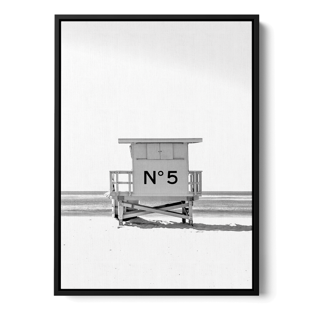 Chanel Beach Cabin Canvas