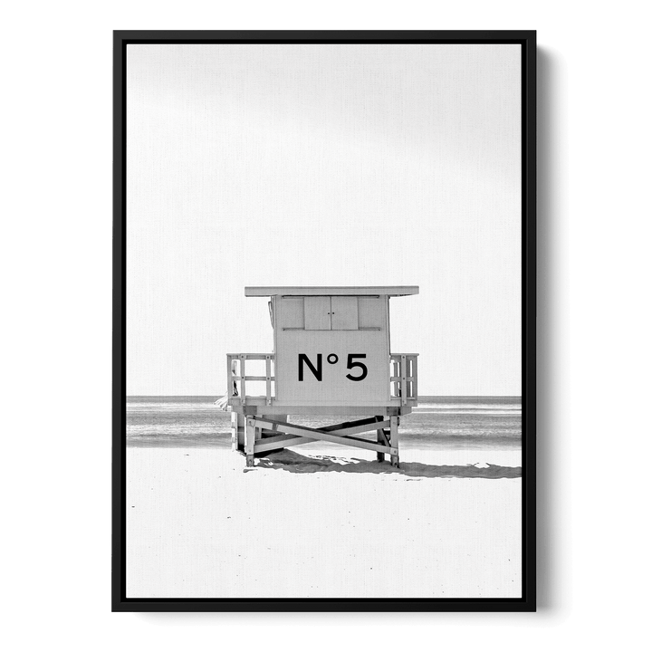 Chanel Beach Cabin Canvas