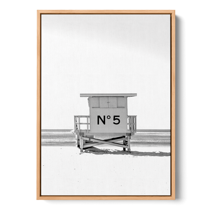 Chanel Beach Cabin Canvas