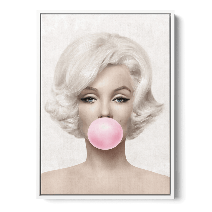 Marilyn Monroe Bubblegum Canvas
