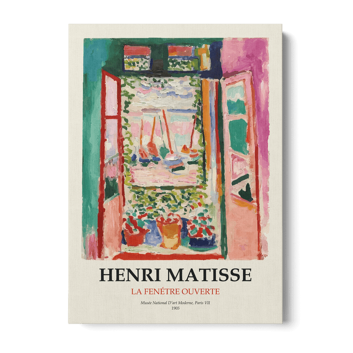 Matisse La Fenétre Ouverte Canvas