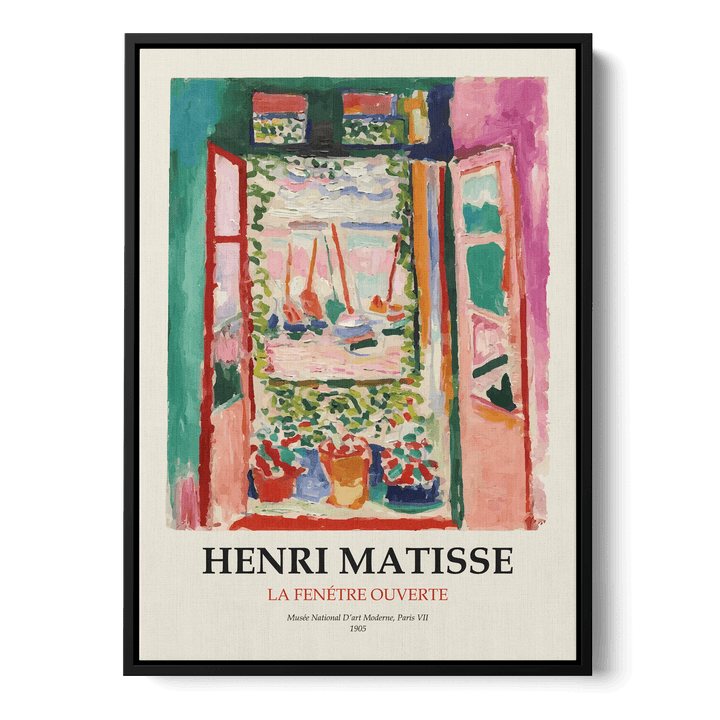 Matisse La Fenétre Ouverte Canvas