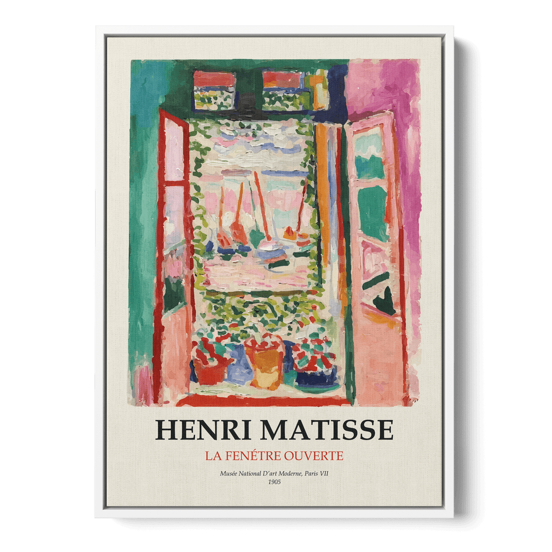 Matisse La Fenétre Ouverte Canvas