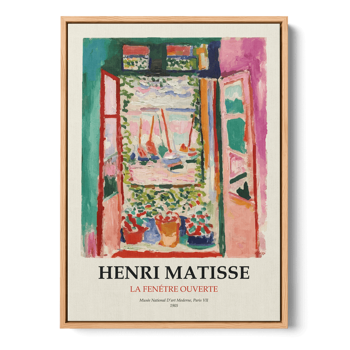 Matisse La Fenétre Ouverte Canvas