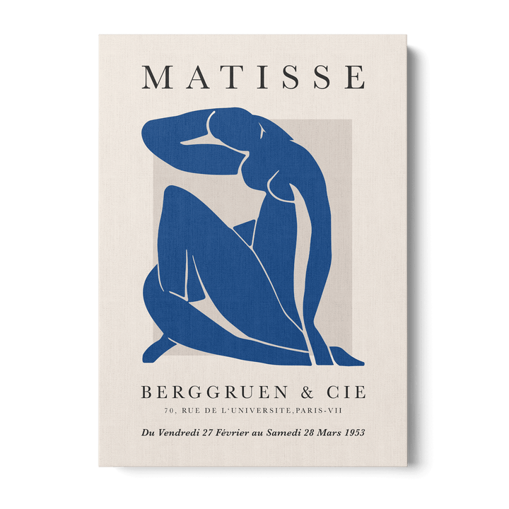 Matisse Blue Nude Canvas