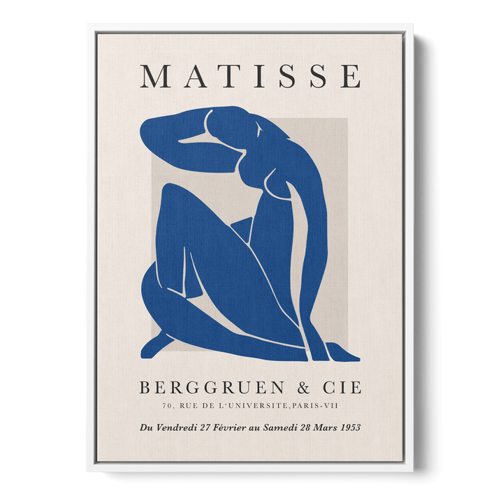 Matisse Blue Nude Canvas