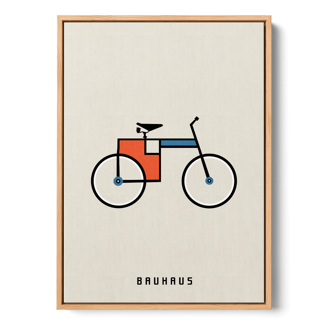 Bauhaus Bicycle Canvas