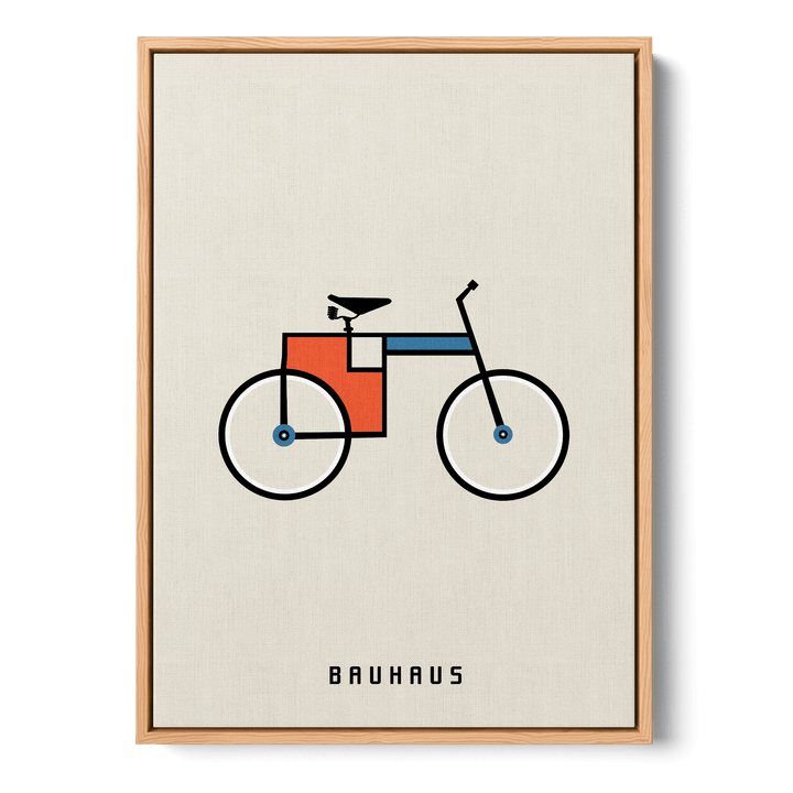 Bauhaus Bicycle Canvas
