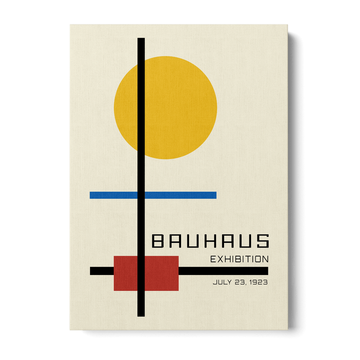 Bauhaus Exhibition Canvas