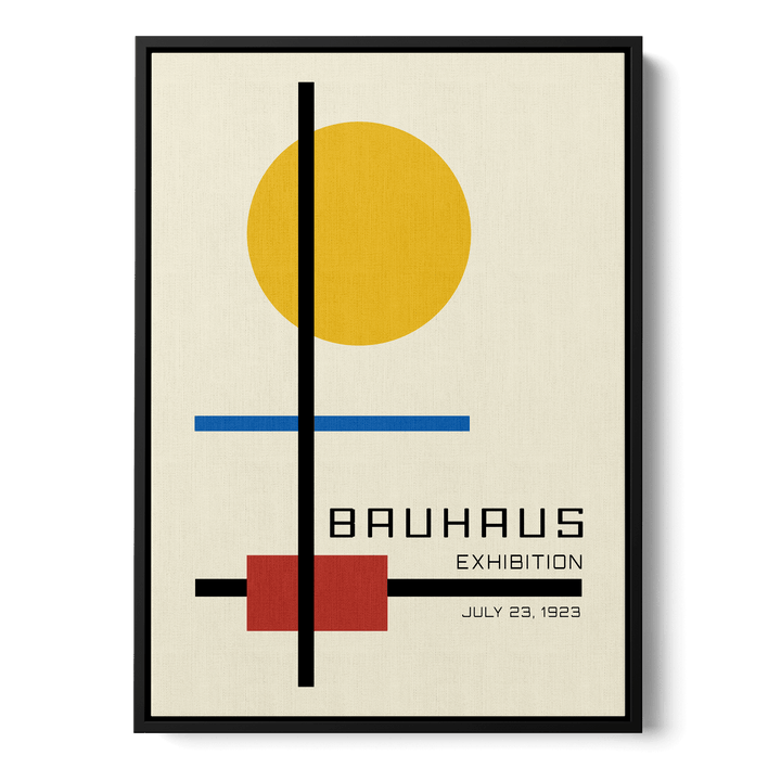 Bauhaus Exhibition Canvas