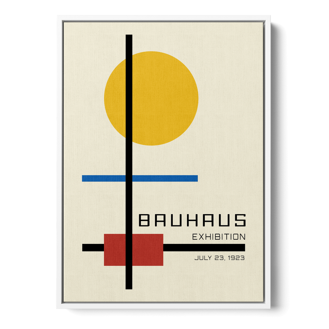 Bauhaus Exhibition Canvas