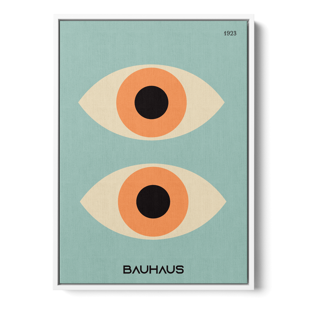 Bauhaus Eyes Canvas