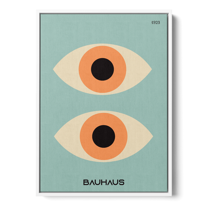 Bauhaus Eyes Canvas