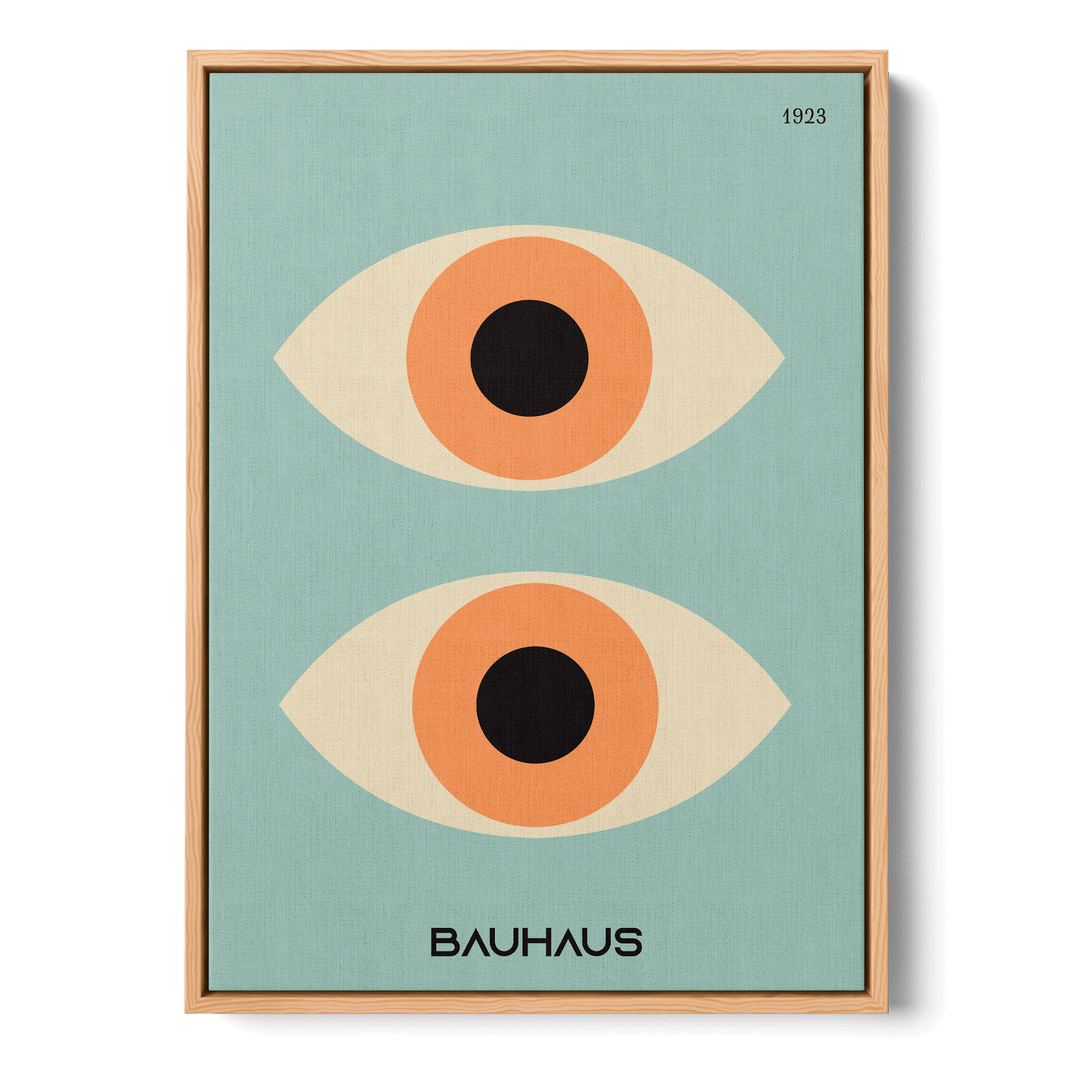 Bauhaus Eyes Canvas