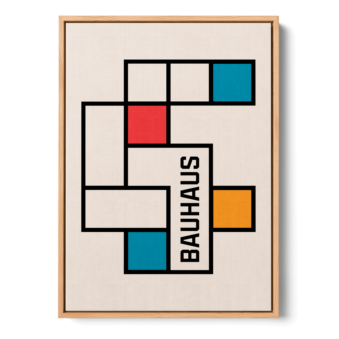 Bauhaus Tetris Canvas