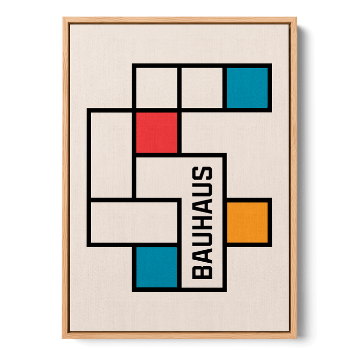 Bauhaus Tetris Canvas