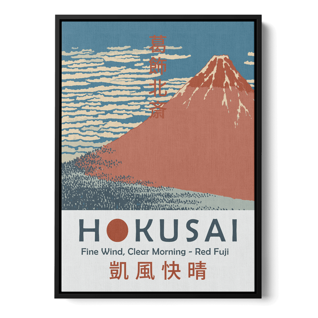 Hokusai - Fine Wind Clear Morning Canvas