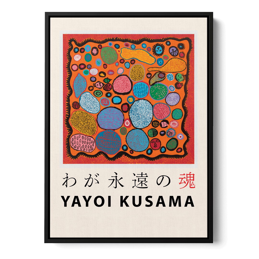 Yayoi Kusama - All The Eternal Love Canvas