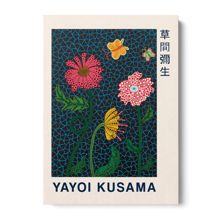 Yayoi Kusama - Flowers Canvas