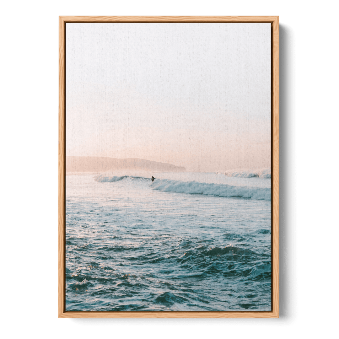 Afternoon Surfing Canvas