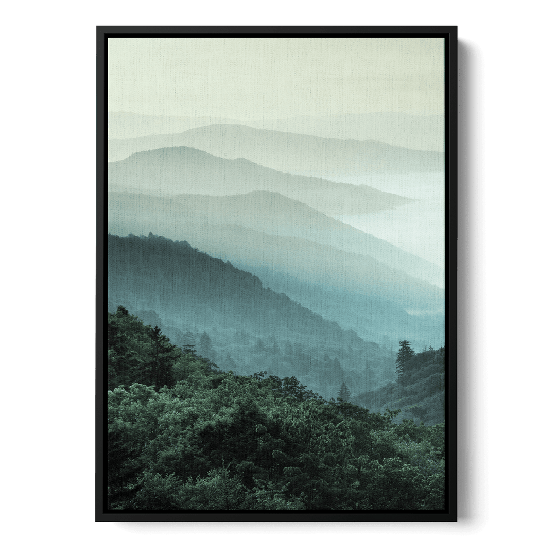 Green Landscape Canvas
