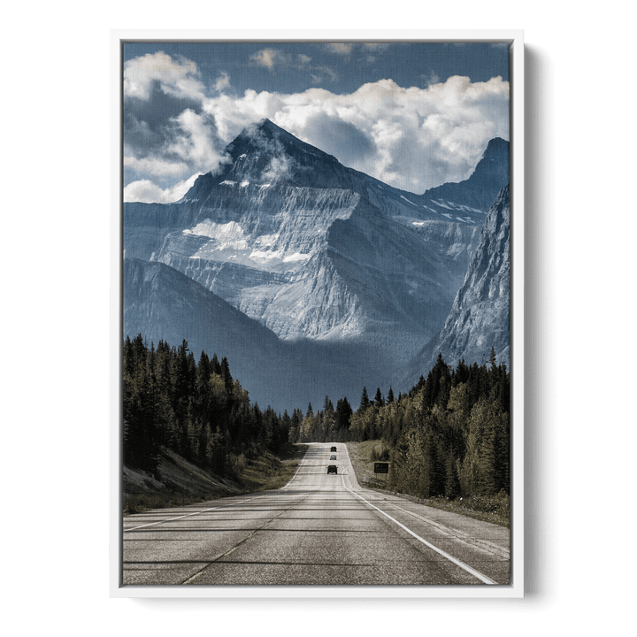 Highway In The Mountains Canvas
