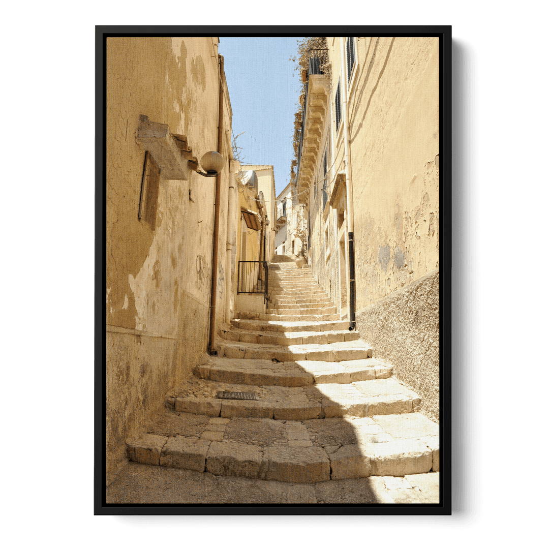 The Narrow Streets Of Italy Canvas