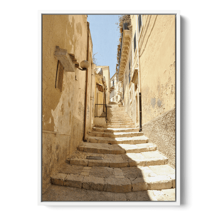 The Narrow Streets Of Italy Canvas