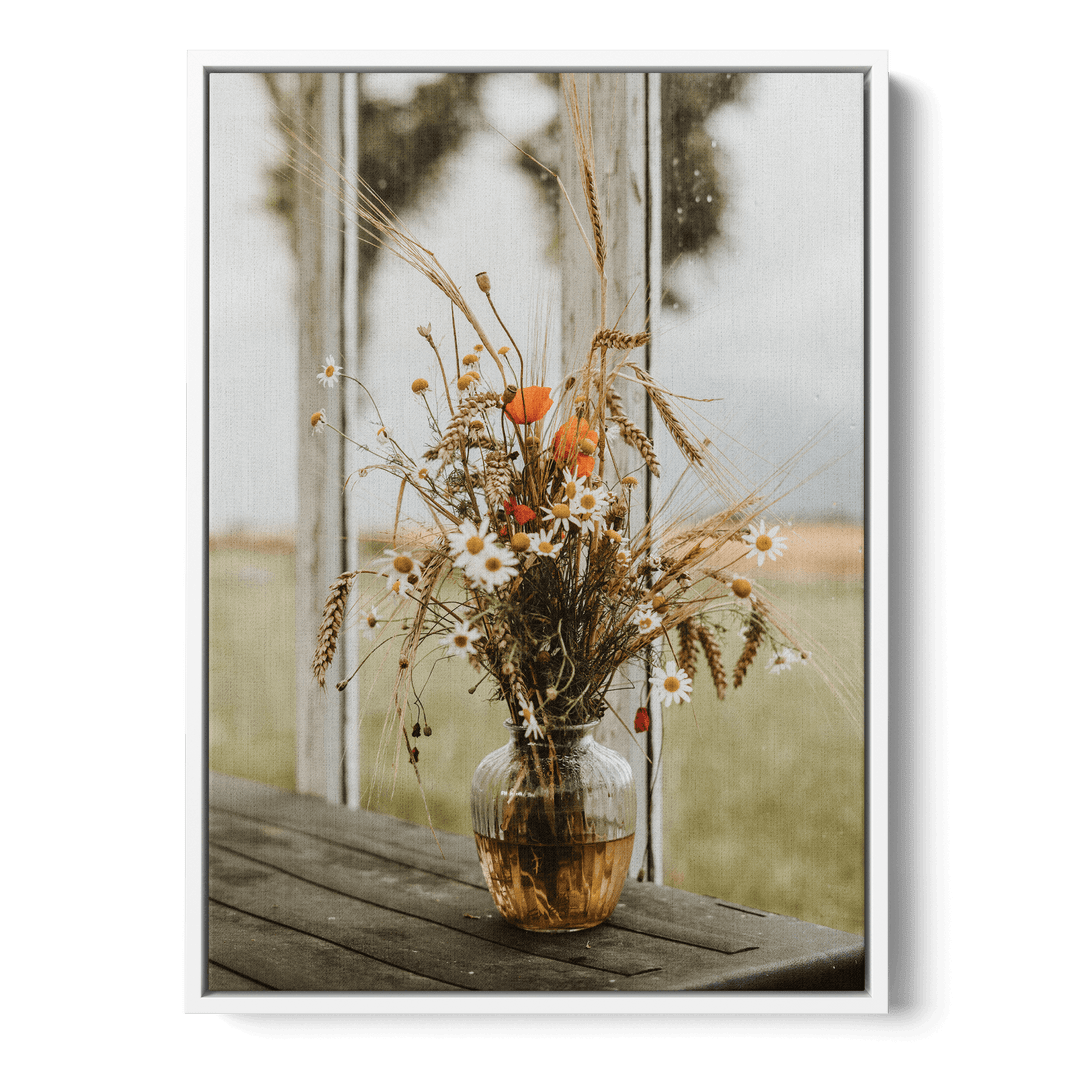 Wild Flower Bouquet Canvas