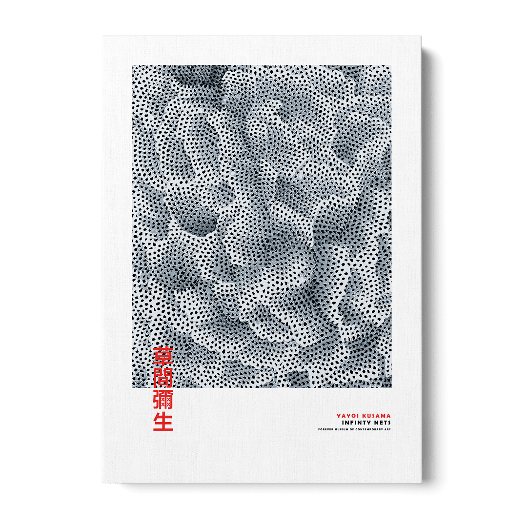Yayoi Kusama - Infinity Net 2 Canvas