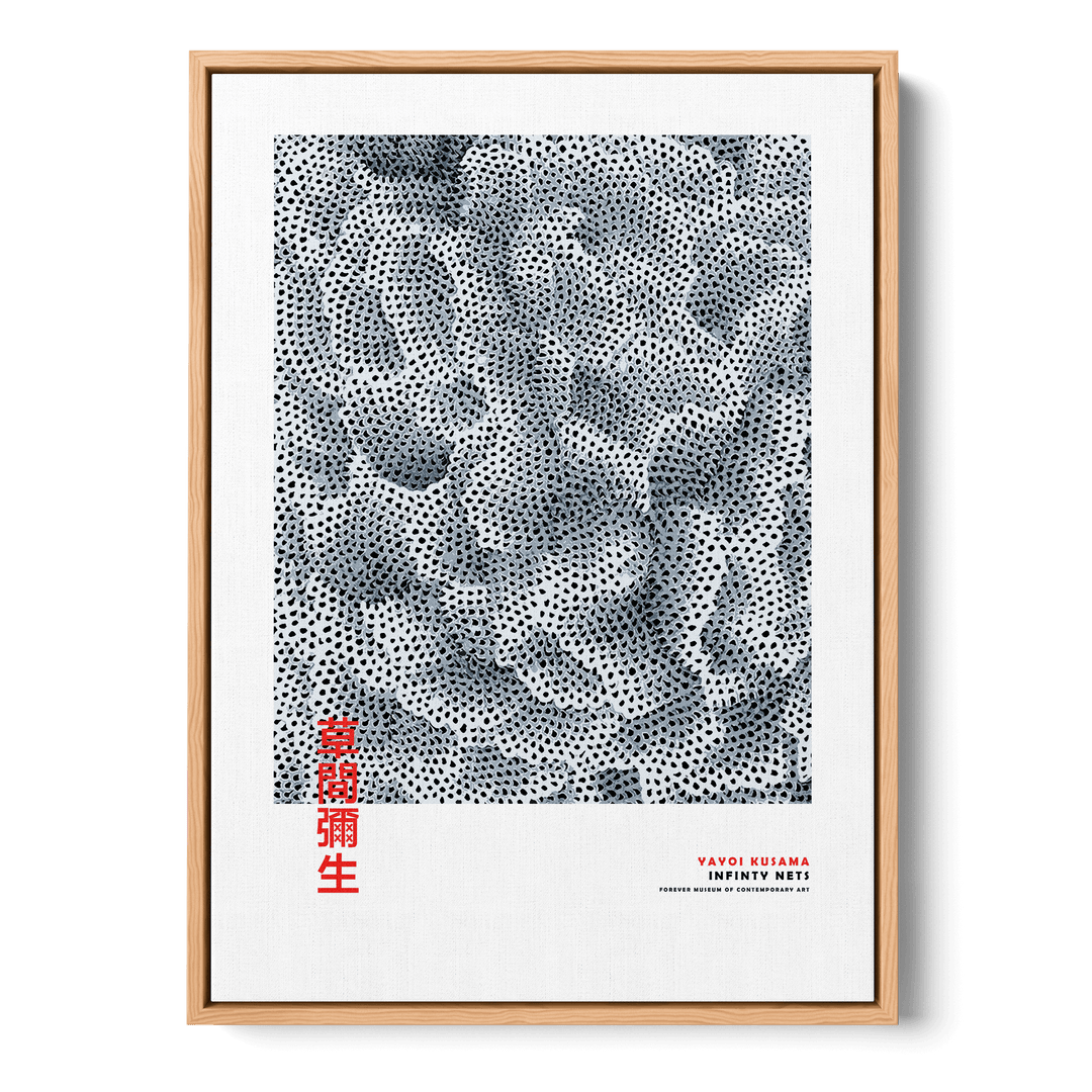 Yayoi Kusama - Infinity Net 2 Canvas