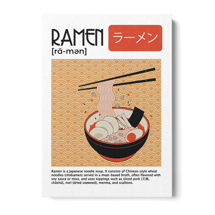Ramen Definition Canvas
