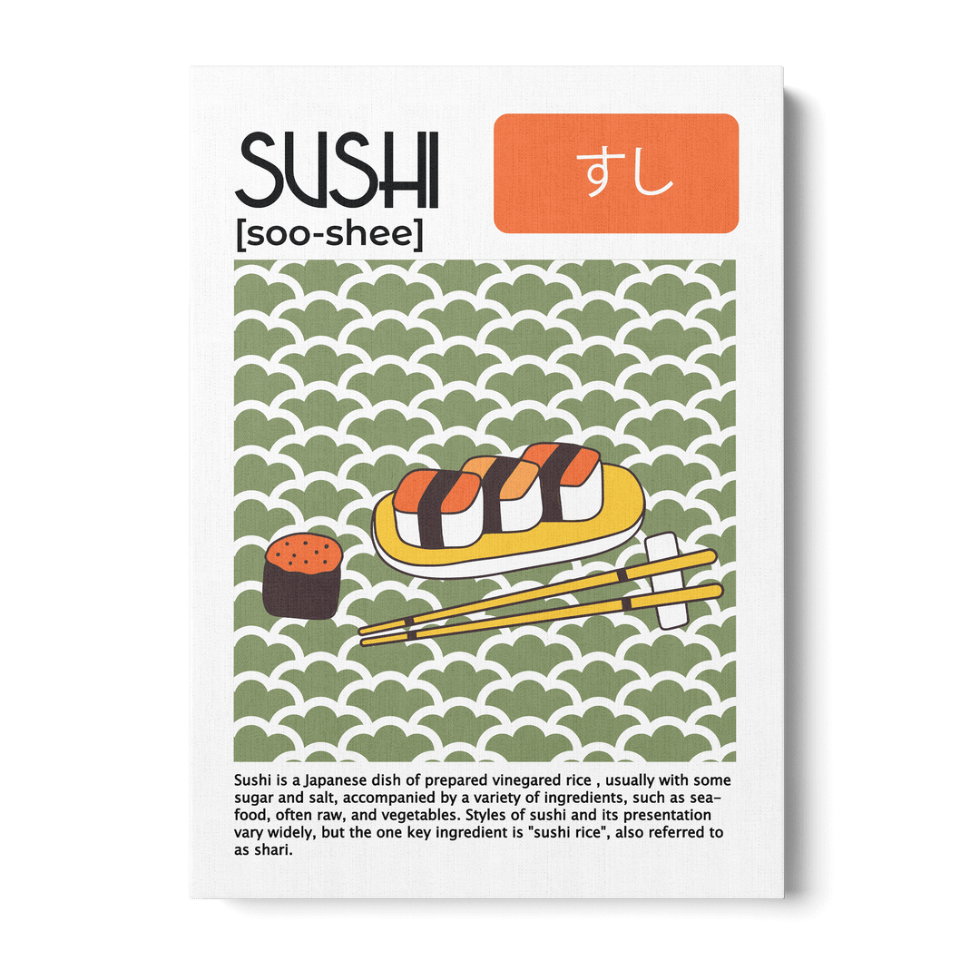 Sushi Definition Canvas