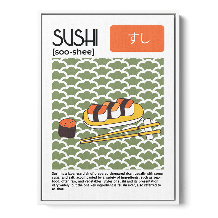 Sushi Definition Canvas
