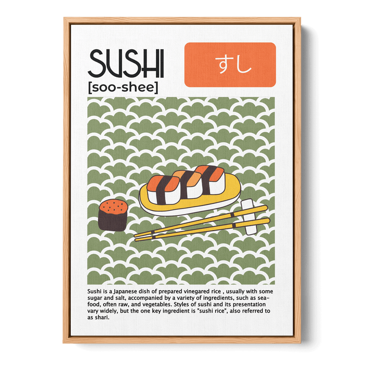 Sushi Definition Canvas
