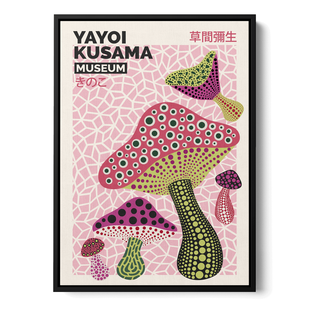 Yayoi Kusama - Infinity Mushrooms Canvas