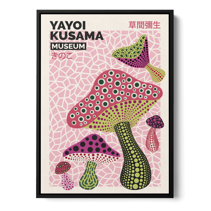 Yayoi Kusama - Infinity Mushrooms Canvas