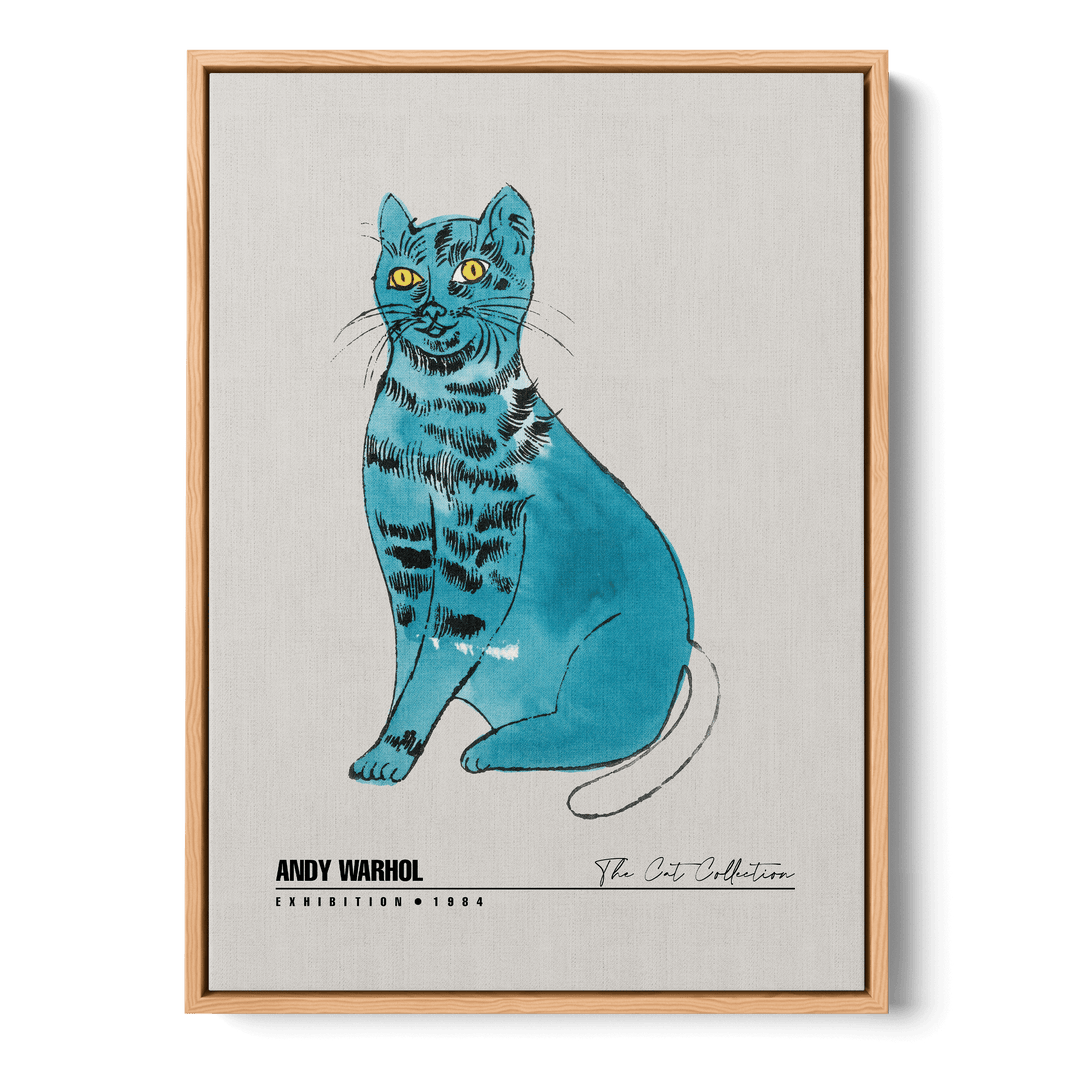 Blue Cat Canvas