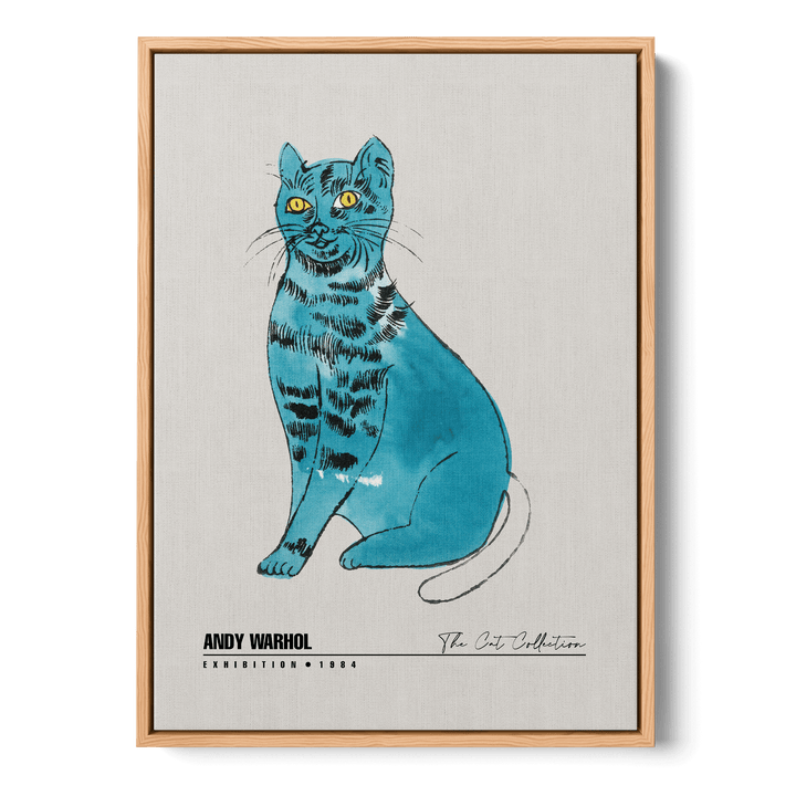 Blue Cat Canvas