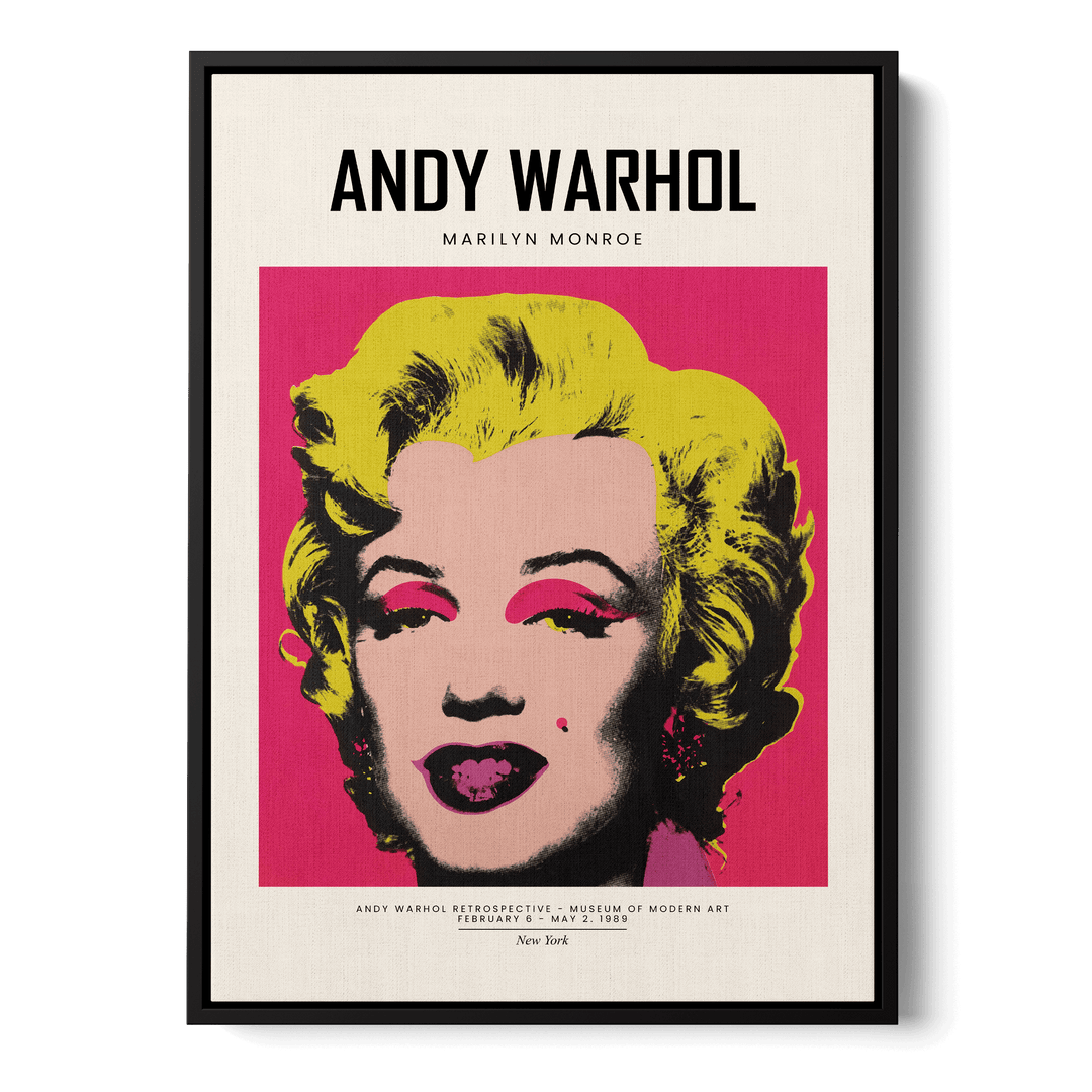 Marilyn Monroe Retrospective Canvas