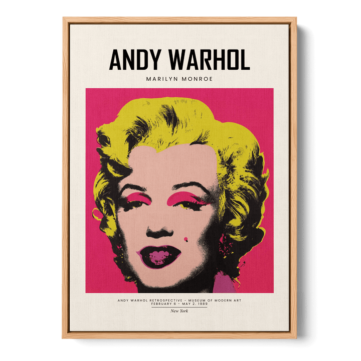 Marilyn Monroe Retrospective Canvas