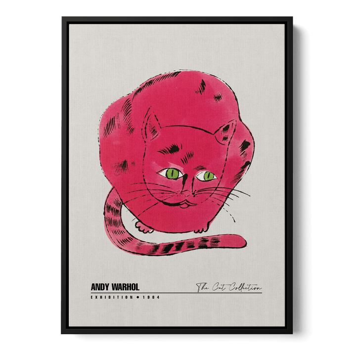 Pink Cat Canvas