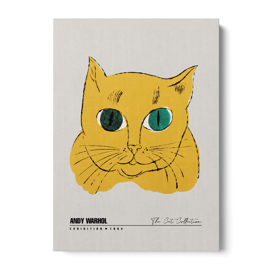 Yellow Cat Canvas