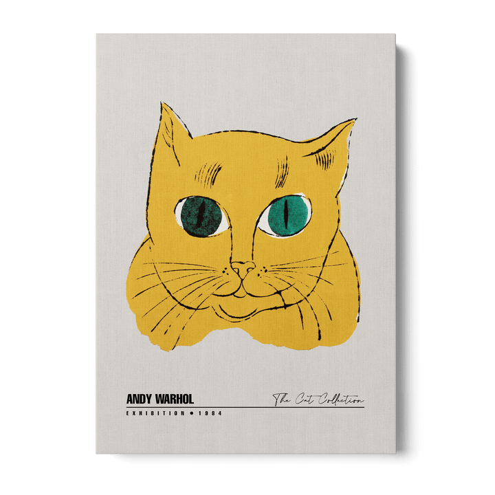 Yellow Cat Canvas