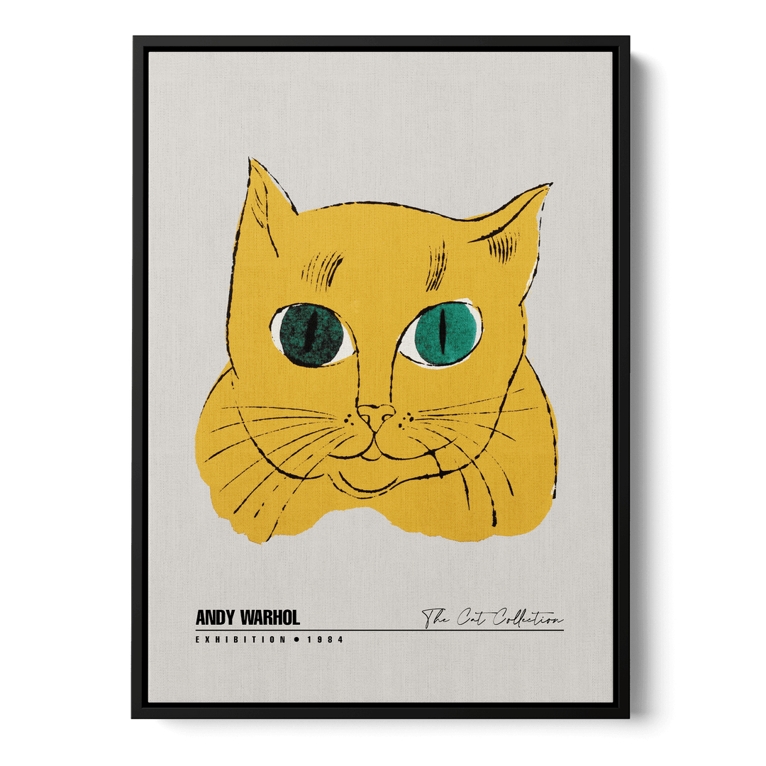 Yellow Cat Canvas