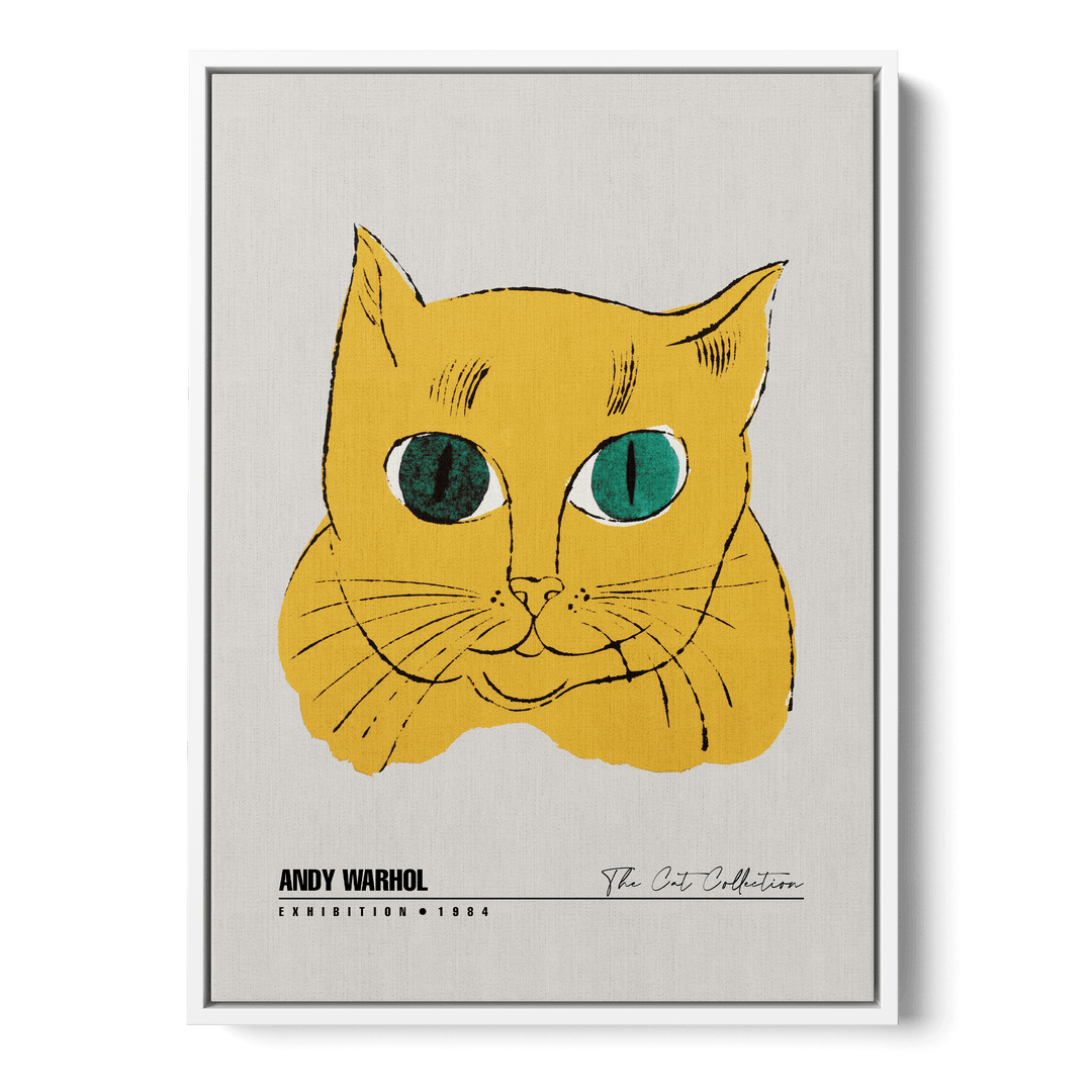 Yellow Cat Canvas