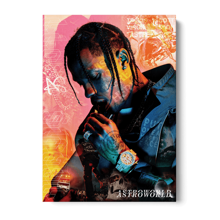 Travis Scott x Astroworld Canvas