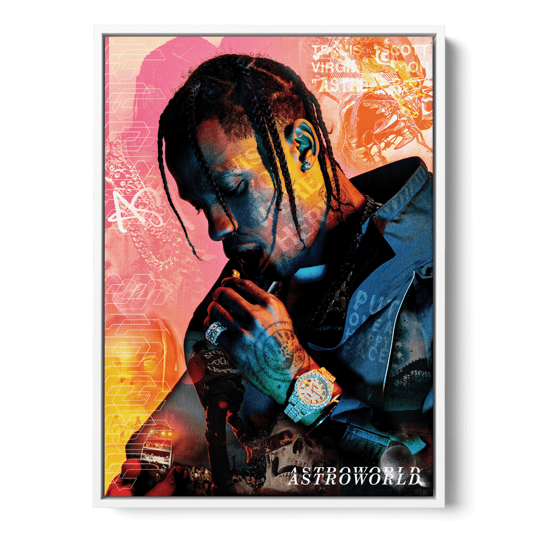Travis Scott x Astroworld Canvas