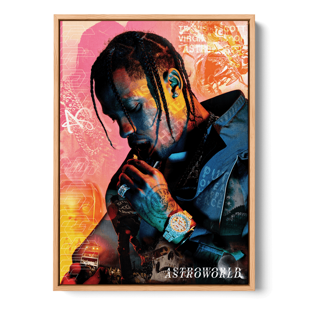 Travis Scott x Astroworld Canvas